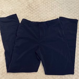 Youth Large under Armour loose slacks golf dress black